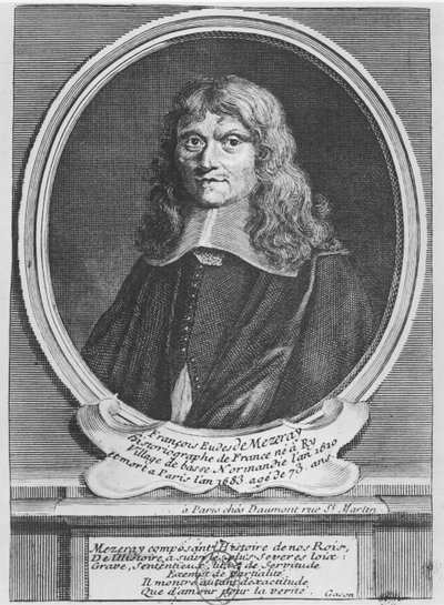 Francois Eudes de Mézeray (grafika) autorstwa French School