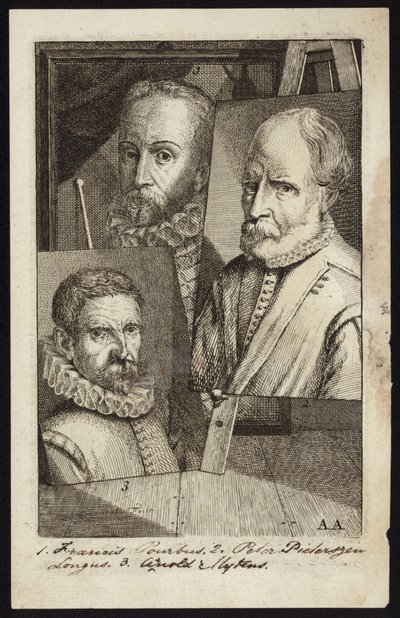 Frans Pourbus, Pieter Pieterszen i Arnold Mytens autorstwa French School