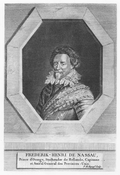Fryderyk Henryk, książę Orański-Nassau (grafika) autorstwa French School