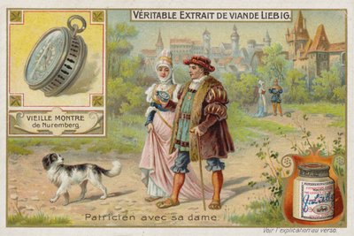 Ekstrakt z francuskiego mięsa (bouillon), para zalotów autorstwa French School