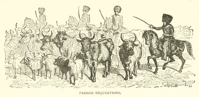 Rekwizycje francuskie (grawerowanie) autorstwa French School
