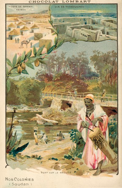 Sudan Francuski (chromolitho) autorstwa French School