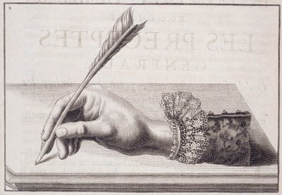 Kaligrafia francuska: „”L