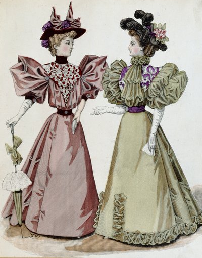 Moda francuska, 1895 autorstwa French School