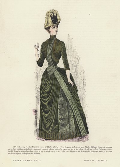 Francuski talerz mody autorstwa French School