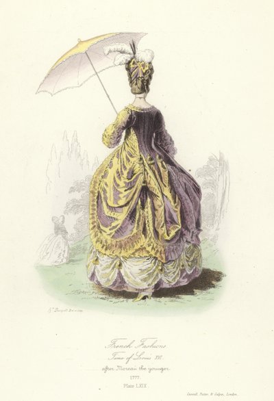 Moda francuska, czasy Ludwika XVI autorstwa French School