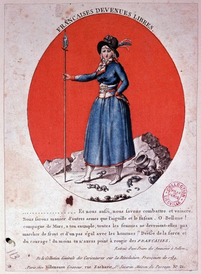 Francuzi stali się wolni w 1789 roku - grawerowanie, Carnavalet. autorstwa French School