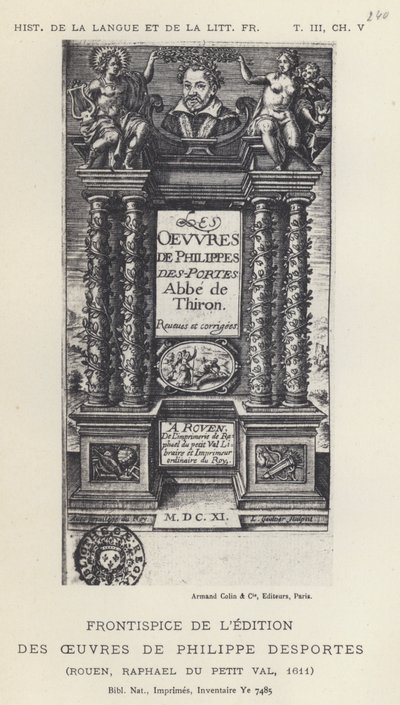 Frontyspis Edycji Dzieł Philippe