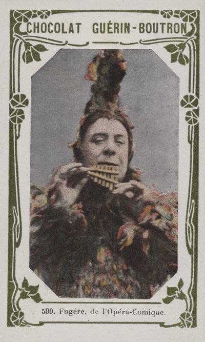 Fugere, z Opera-Comique (kolorowe zdjęcie) autorstwa French School