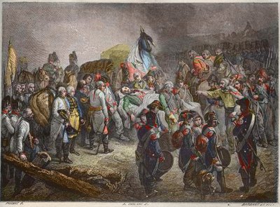 Pogrzeb generała Marceau, wrzesień 1796 (Francois Severin Marceau Desgraviers) - - Nowa encyklopedia narodowa Maurice
