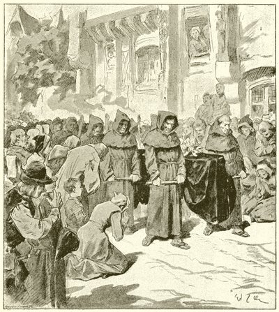 Pogrzeb de Clemence Isaure autorstwa French School