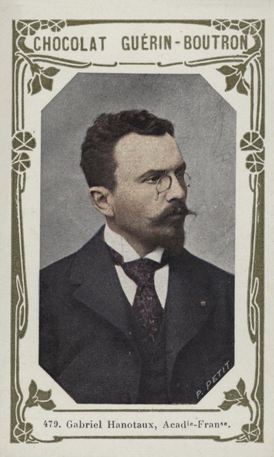 Gabriel Hanotaux, Academie-Francaise (kolorowe zdjęcie) autorstwa French School