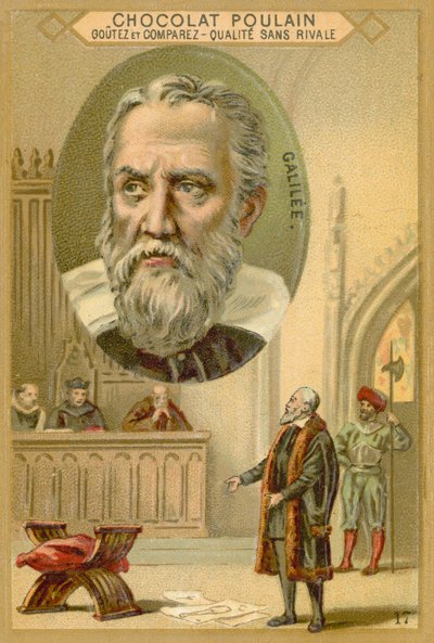 Galileo Galilei, włoski fizyk, matematyk i astronom autorstwa French School