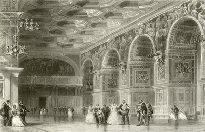Galeria Henryka II, Fontainebleau autorstwa French School