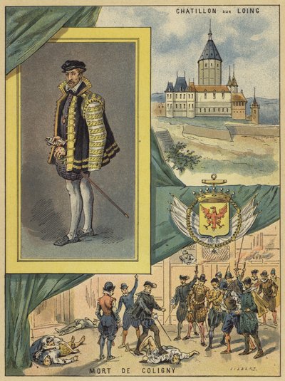 Gaspard de Coligny autorstwa French School