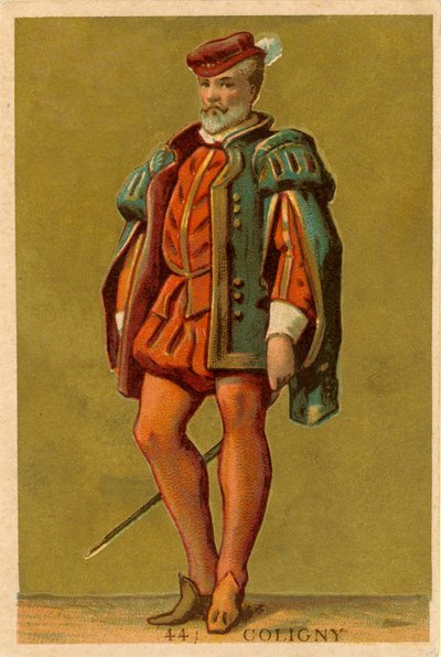 Gaspard de Coligny autorstwa French School