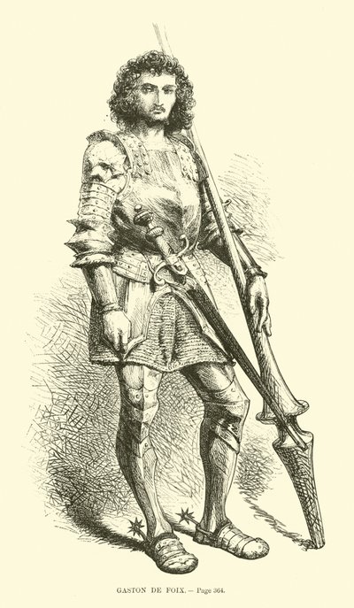 Gaston z Foix autorstwa French School