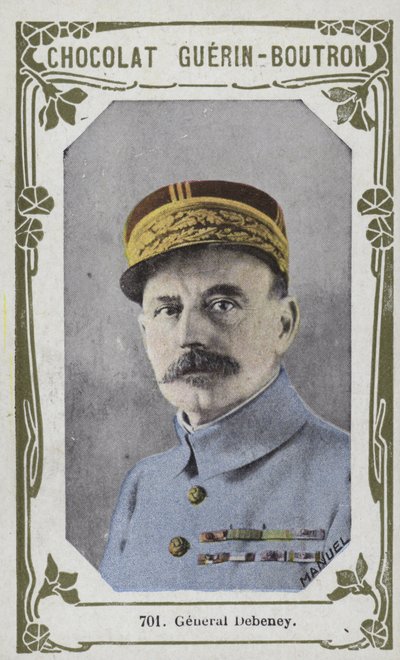 Generał Debeney (kolorowe zdjęcie) autorstwa French School