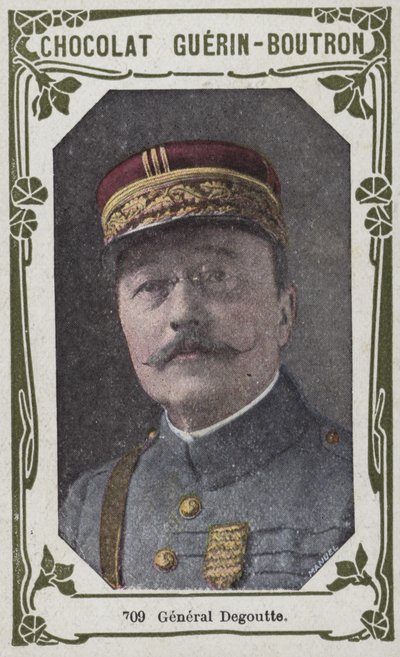 Generał Degoutte (kolorowe zdjęcie) autorstwa French School