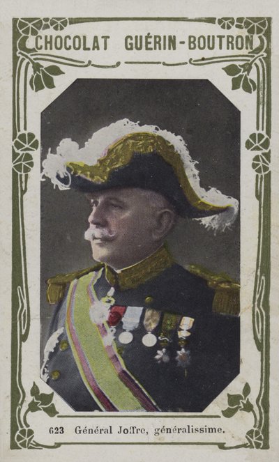 Generał Joffre, najbardziej ogólny (kolorowe zdjęcie) autorstwa French School