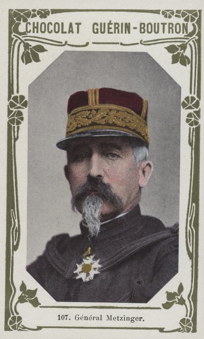 Generał Metzinger (kolorowe zdjęcie) autorstwa French School