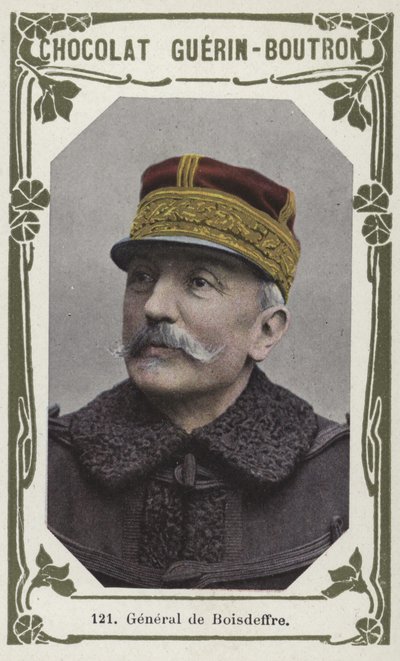Generał de Boisdeffre (kolorowe zdjęcie) autorstwa French School
