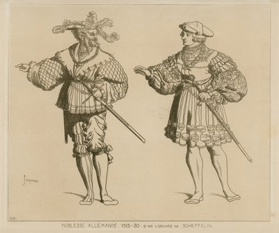 szlachta niemiecka, 1515-30 autorstwa French School