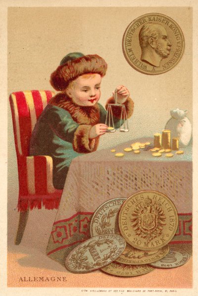 Niemcy (chromolit) autorstwa French School