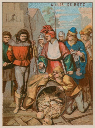 Gilles de Rais autorstwa French School
