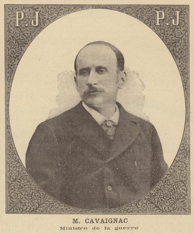 Godefroy Cavaignac, francuski minister wojny autorstwa French School