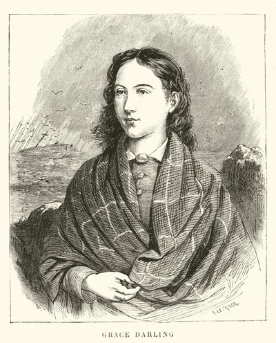 Grace Darling (grawerowanie) autorstwa French School
