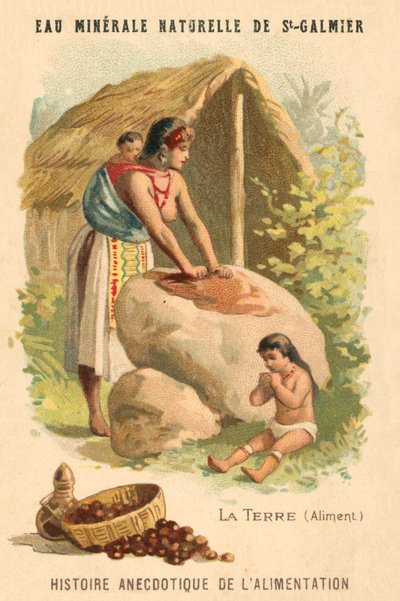 Orzechy mielone (chromolitho) autorstwa French School