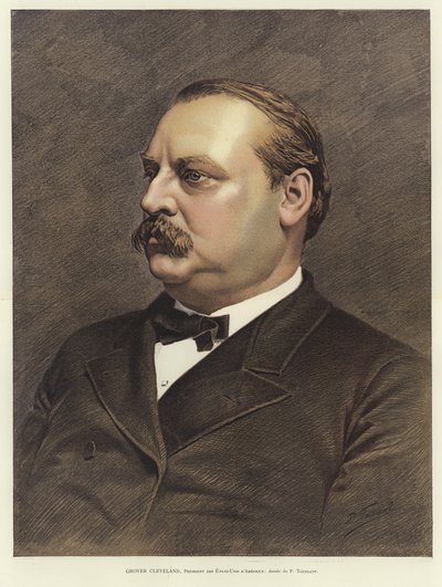 Grover Cleveland, 22. i 24. prezydent Stanów Zjednoczonych autorstwa French School