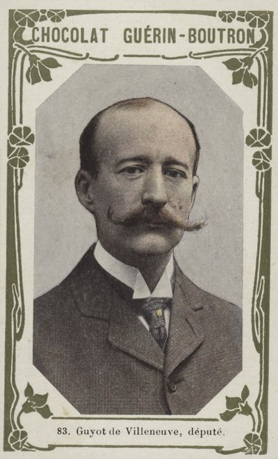 Guyot de Villeneuve, MP (kolorowe zdjęcie) autorstwa French School
