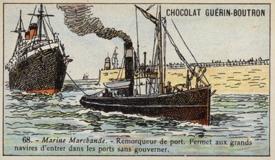 Holownik portowy (chromolitho) autorstwa French School