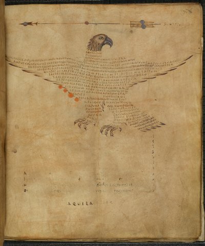Harley 647, f.7 Ilustracja konstelacji 