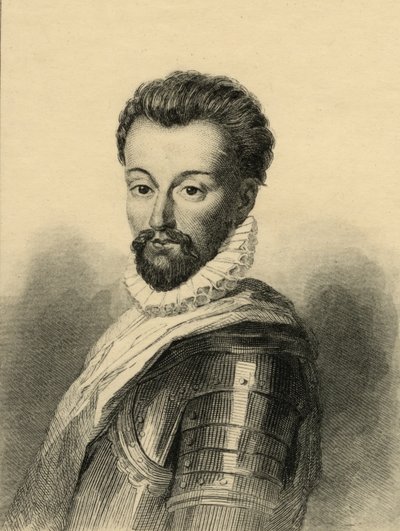 Henryk II Burbon (1588-1646) książę Conde autorstwa French School