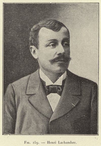 Henri Lachambre (Grawerowanie) autorstwa French School