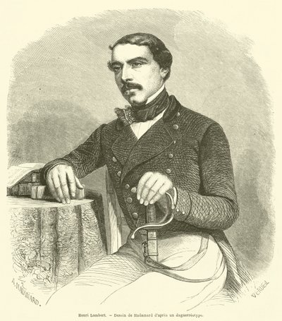 Henri Lambert (rycina) autorstwa French School