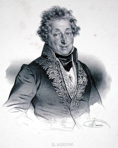 Henri Montan Berton (1767-1844) grawerowany przez Francois Serafin Delpech (1778-1825) (lito) autorstwa French School