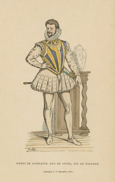 Henryk I, książę Guise autorstwa French School