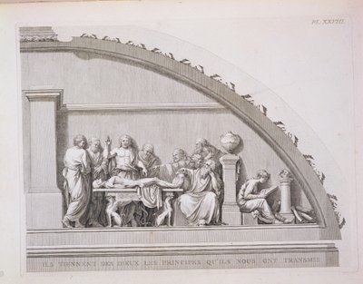 Hipokrates (ok. 460 pne-ok. 377 pne) Nauczanie z Opisu Szkoły Chirurgii w Paryżu, opublikowanego 1780 autorstwa French School