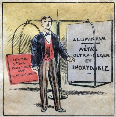 Historia aluminium, 20 wiek autorstwa French School