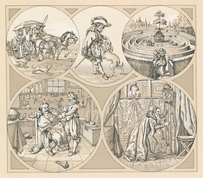 Kostium Holandia XVII wiek autorstwa French School