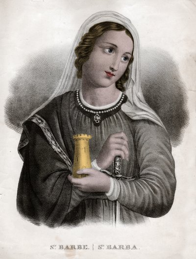 Święta Broda. (grafika, ok. 1850) autorstwa French School