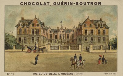 Hotel-de-Ville, w Orleanie, Loiret autorstwa French School