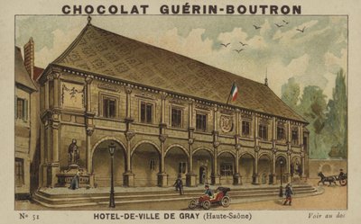 Ratusz w Gray, Haute-Saone autorstwa French School