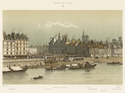 Ratusz, 1740 autorstwa French School