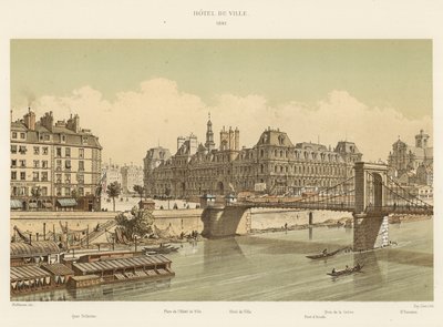 Ratusz, 1842 autorstwa French School