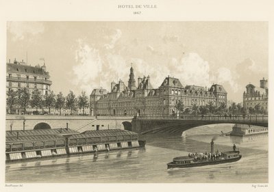 Ratusz, 1867 autorstwa French School